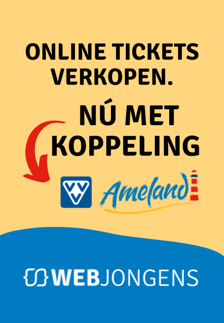 Tickets verkopen mét koppeling VVV Ameland