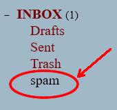 spammap webmail