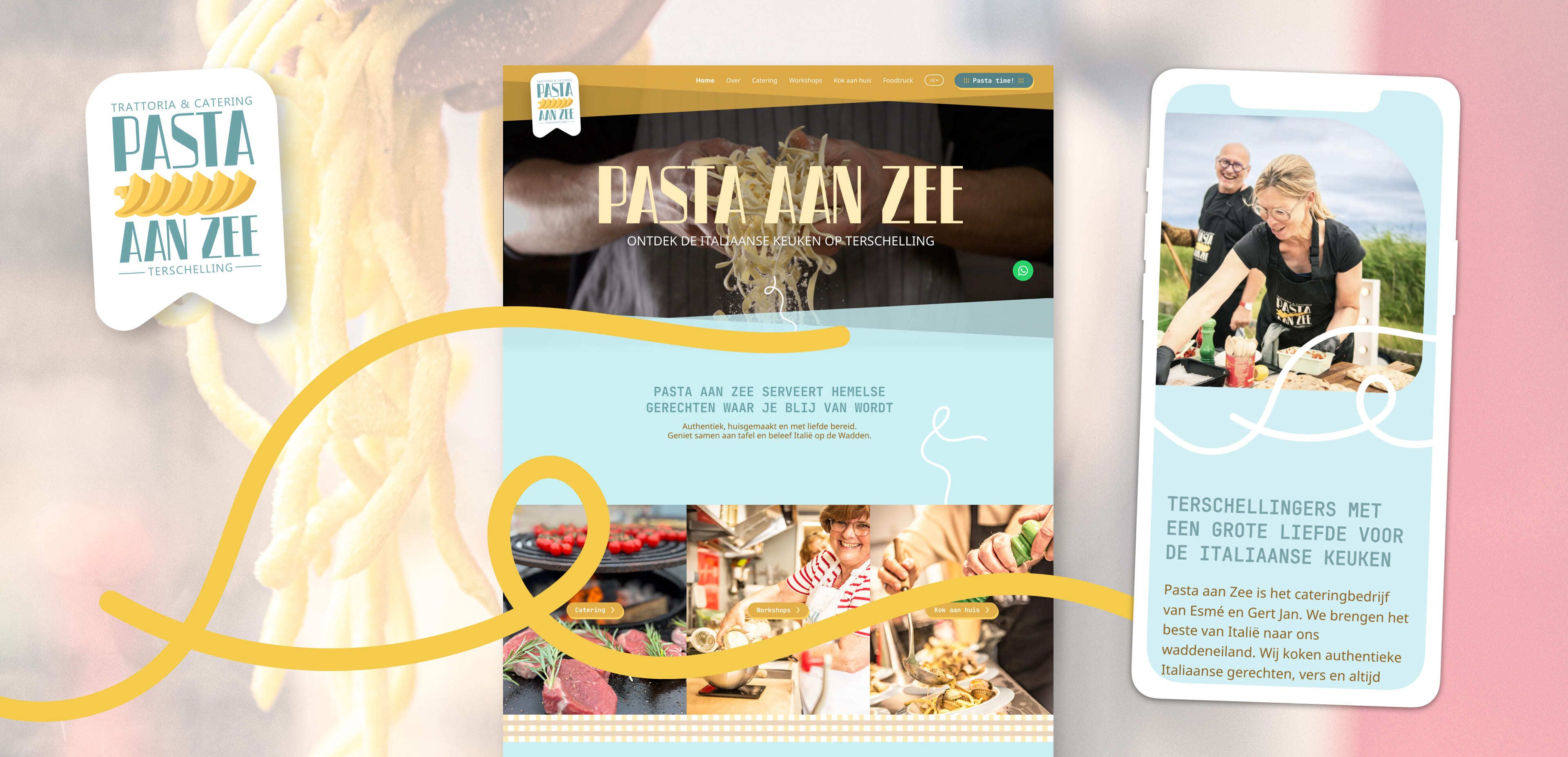 site-mobiel-pasta-aan-zee